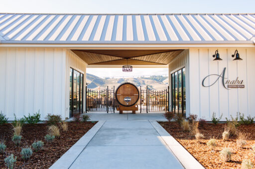 entryway of Anaba Winery